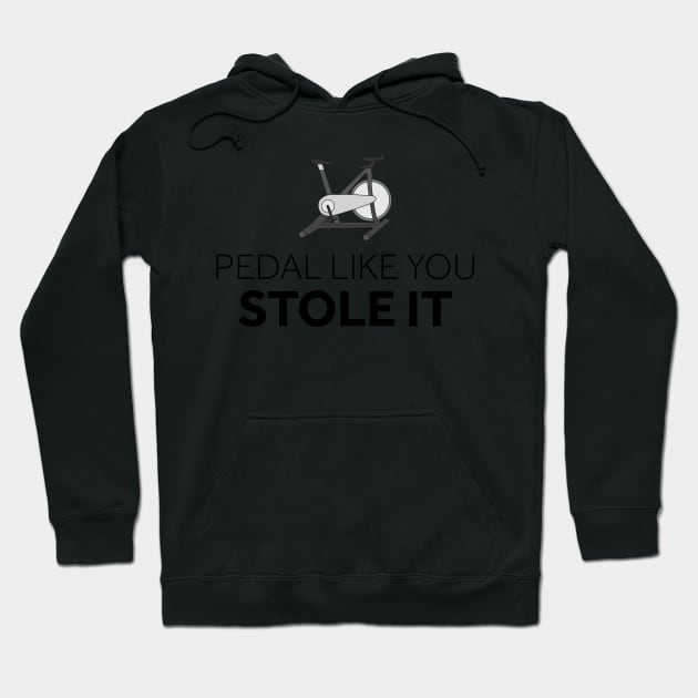 Pedal Like You Stole It Hoodie by murialbezanson